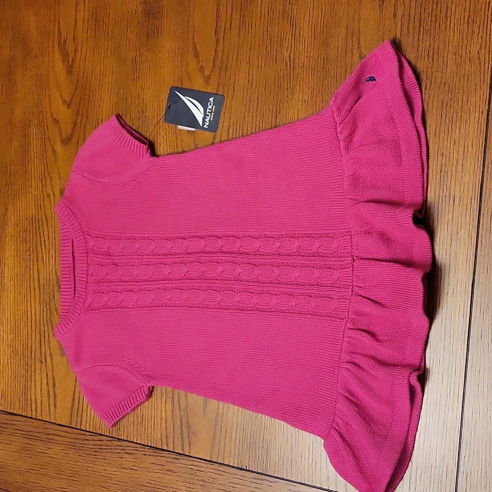 🆕️Nautica pink knit dress,100% cotton